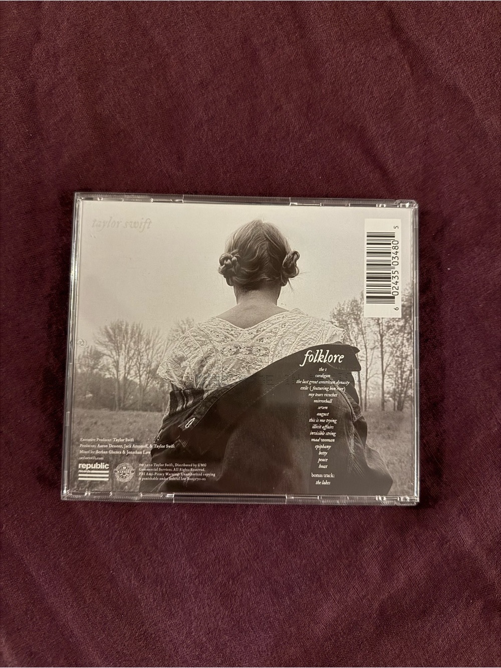 Folklore Autographed CD - Picture 2 of 2